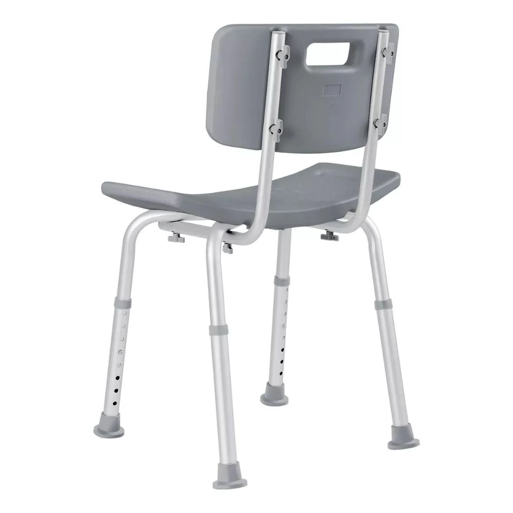Banqueta de Banho Com Encosto 130kg Hidrolight