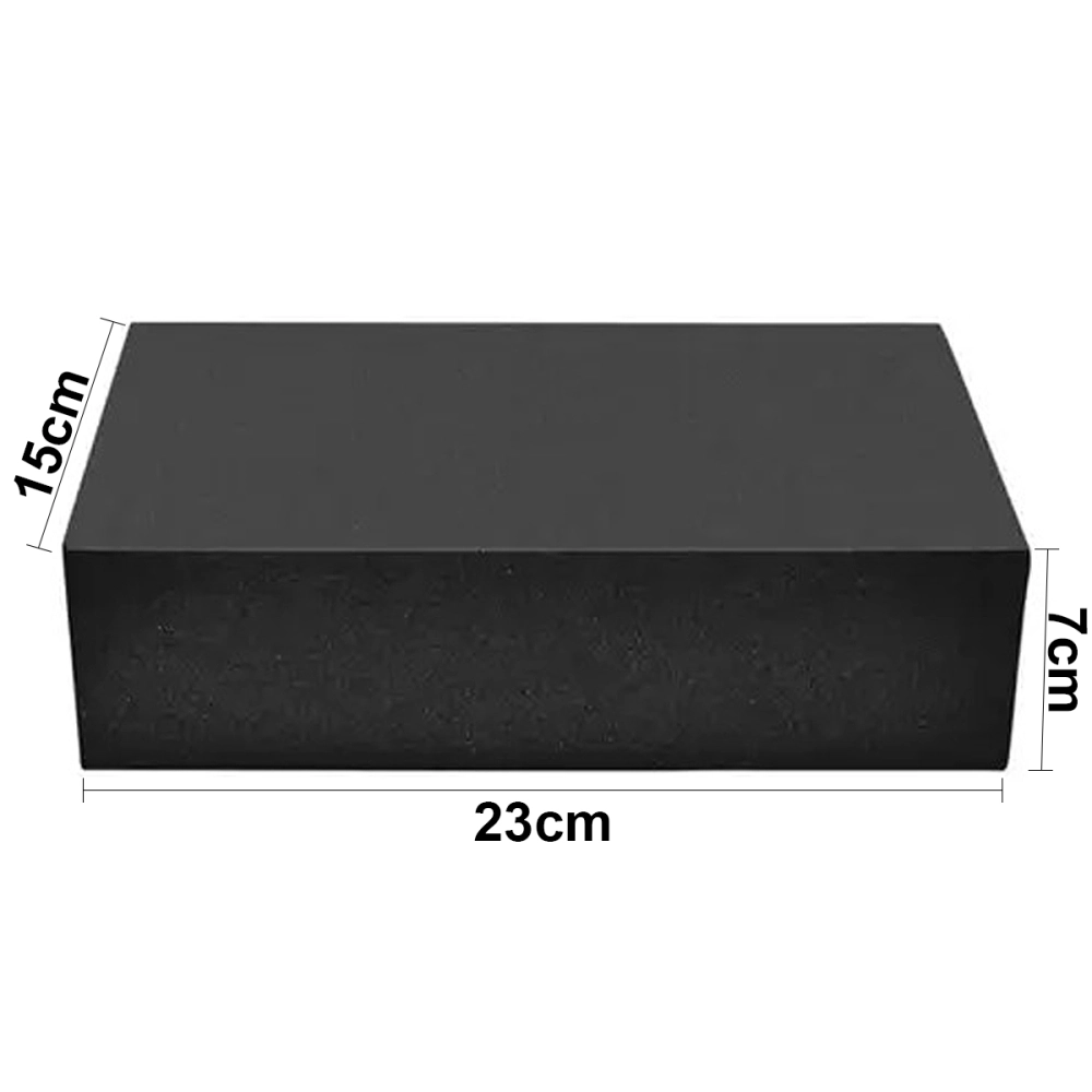 Bloco de Yoga Para Exercícios Alongamento Pilates Meditação Tijolo Funcional Alongamento Ioga 23 x 15 x 7 cm Alux