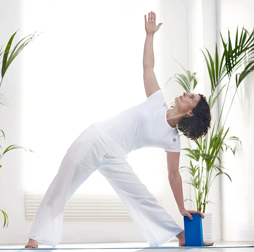 Bloco de Yoga Para Exercícios Alongamento Pilates Meditação Tijolo Funcional Alongamento Ioga 23 x 15 x 7 cm Alux