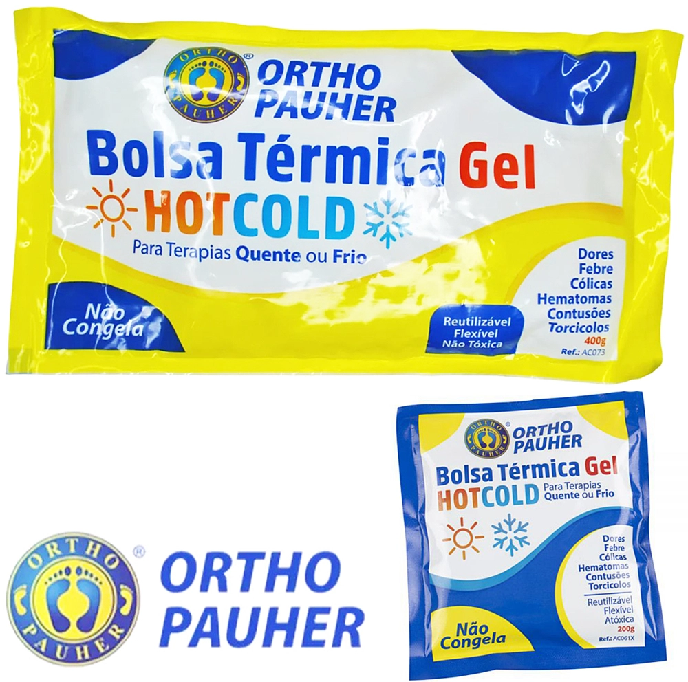 Bolsa Térmica Compressa Quente Frio Não Congela Termo Gel Ortho Pauher