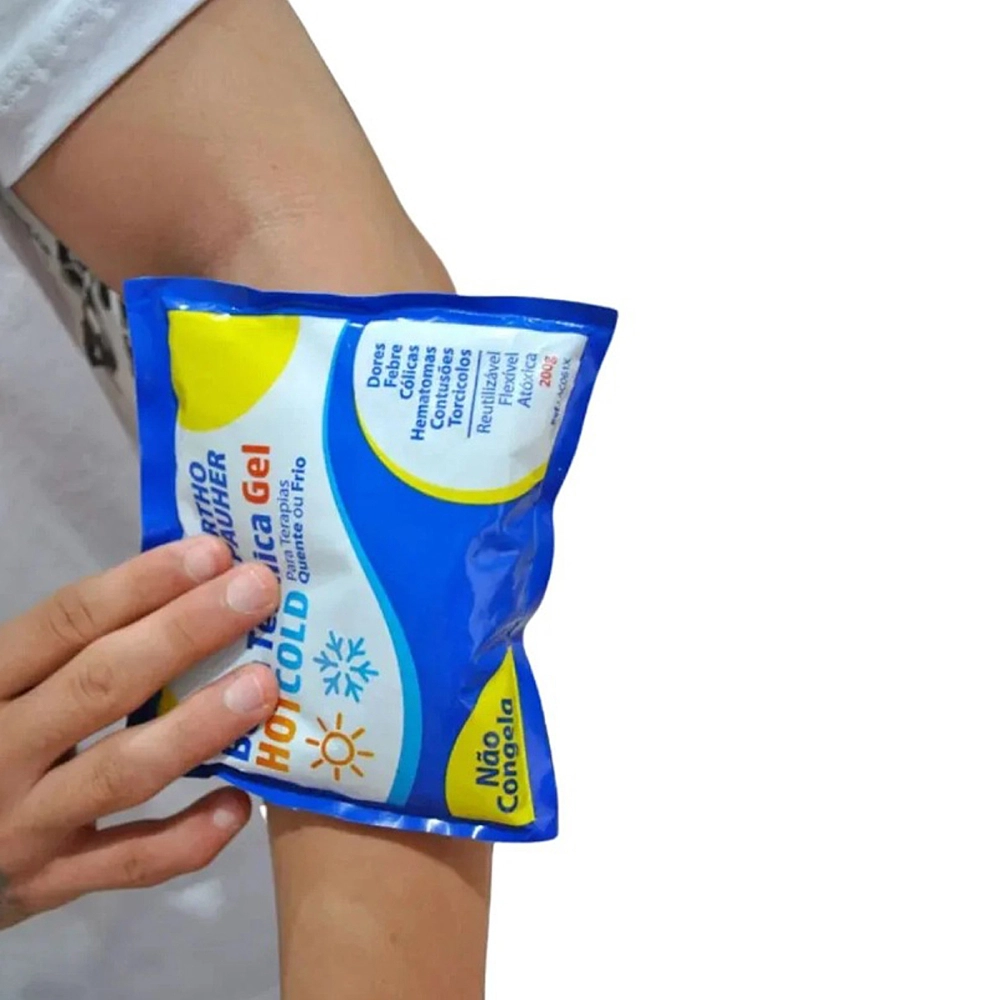 Bolsa Térmica Compressa Quente Frio Não Congela Termo Gel Ortho Pauher