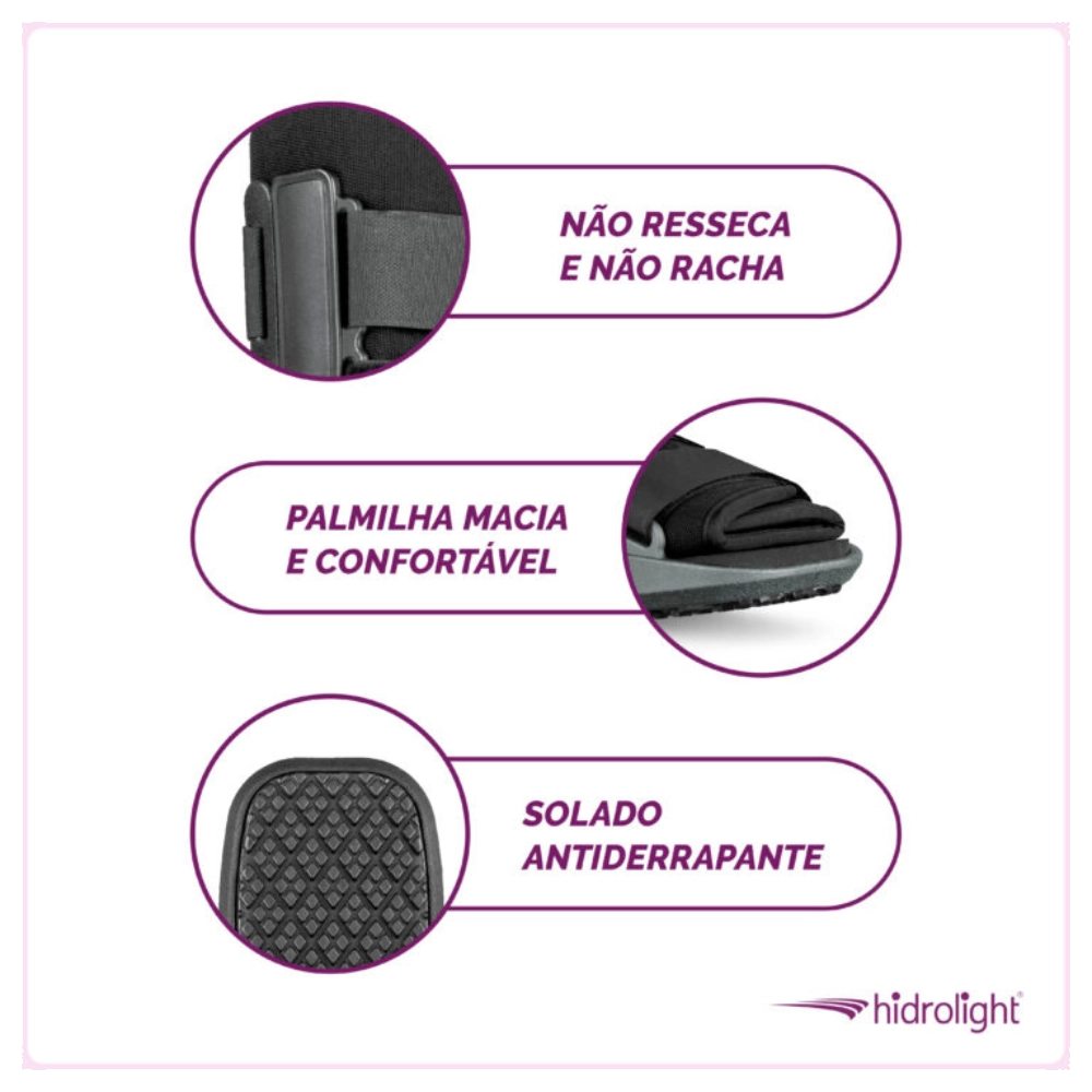 Bota Ortopédica Imobilizadora Longa Standard Hidrolight