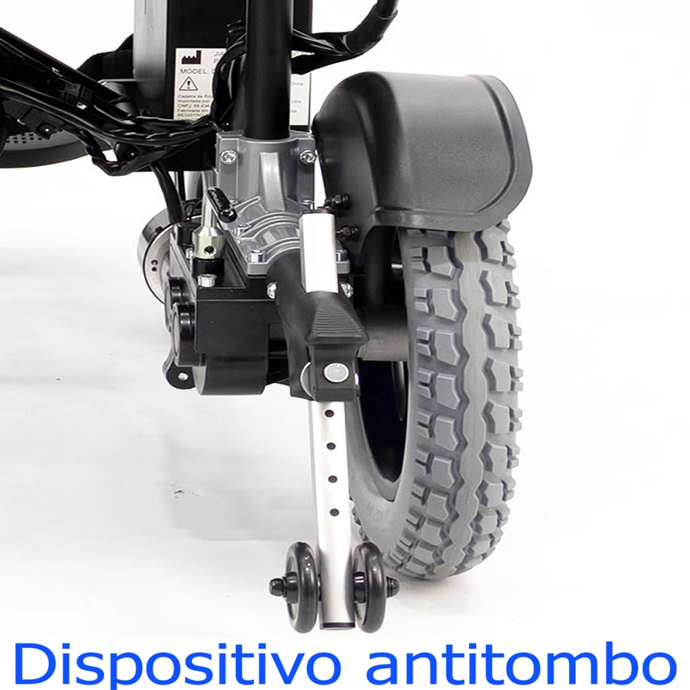 Cadeira de Rodas Motorizada Eletrica Dobravel em Aluminio Leve Compacta até 120kg Detroit Praxis