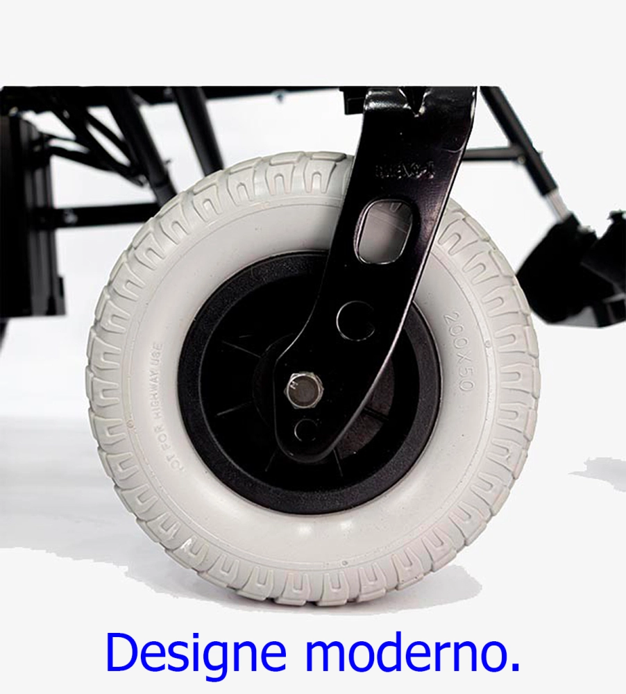 Cadeira de Rodas Motorizada Eletrica Dobravel Leve Compacta até 120kg Comfort LY-EB103S Praxis