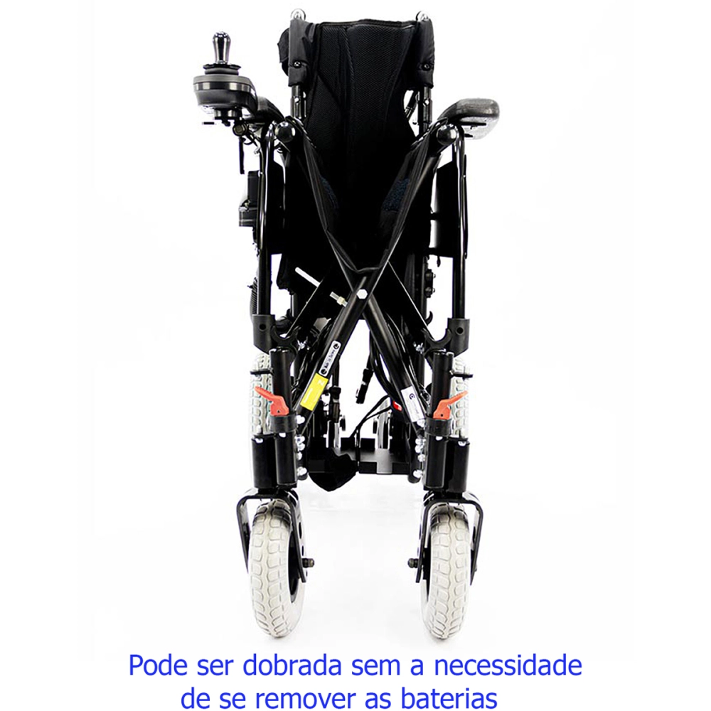 Cadeira de Rodas Motorizada Eletrica Dobravel Leve Compacta até 120kg Comfort LY-EB103S Praxis