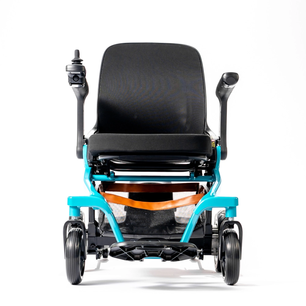 Cadeira de Rodas Motorizada Eletrica Dobravel Leve Compacta até 130kg Slim Power Lite