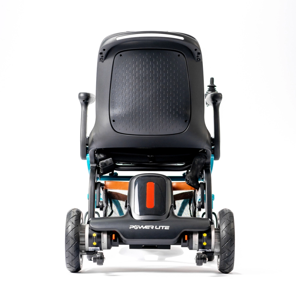 Cadeira de Rodas Motorizada Eletrica Dobravel Leve Compacta até 130kg Slim Power Lite