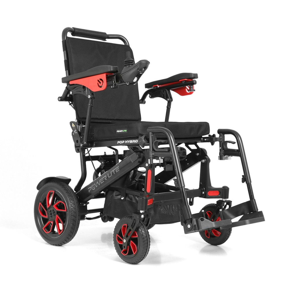 Cadeira de Rodas Motorizada Dobravel Pop Hybrid Power Lite