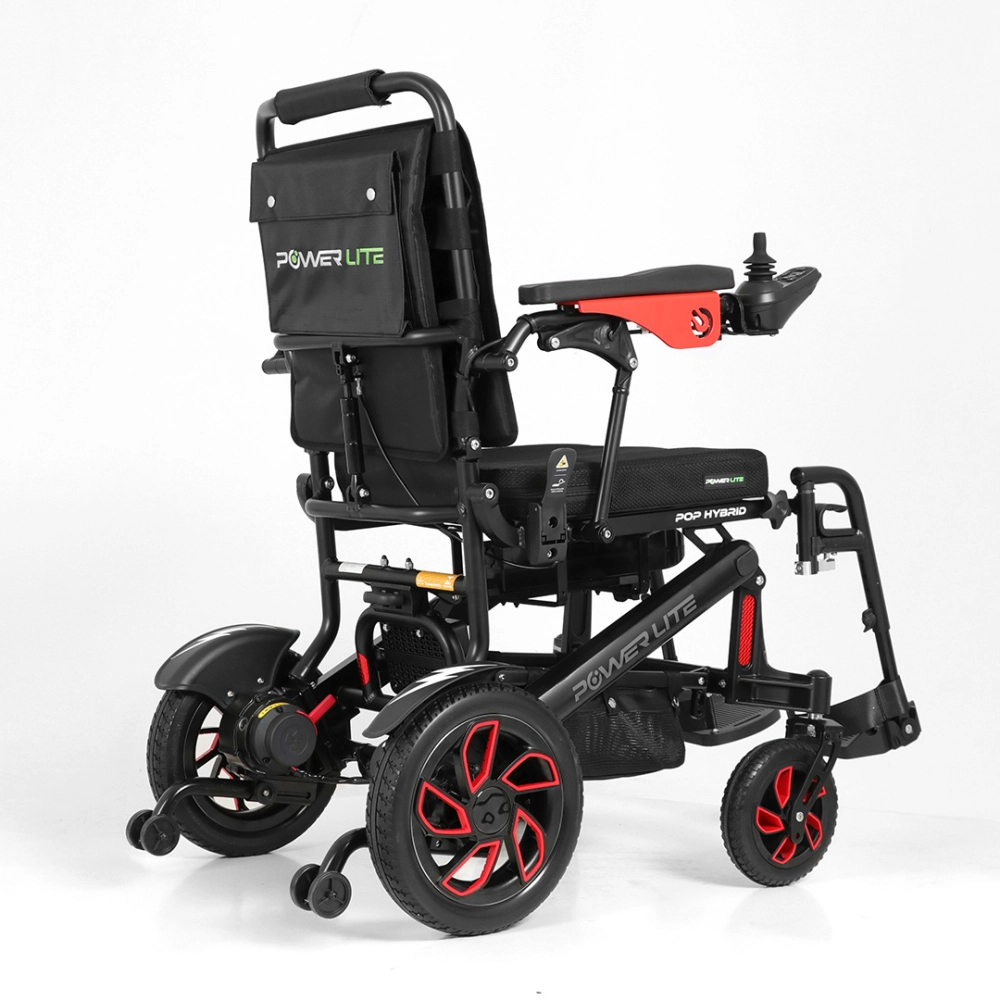Cadeira de Rodas Motorizada Dobravel Pop Hybrid Power Lite