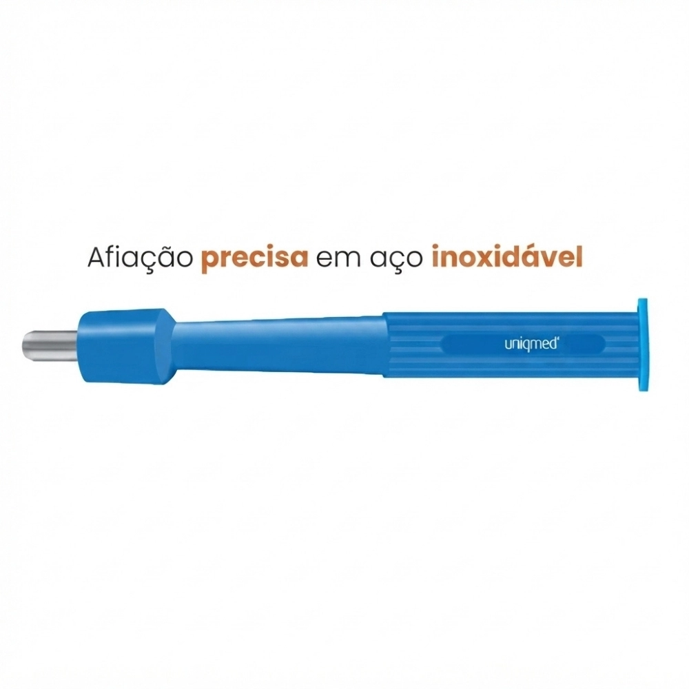 Caixa Punch Para Biopsia Dermatologico Descartavel Estéril Uniqmed