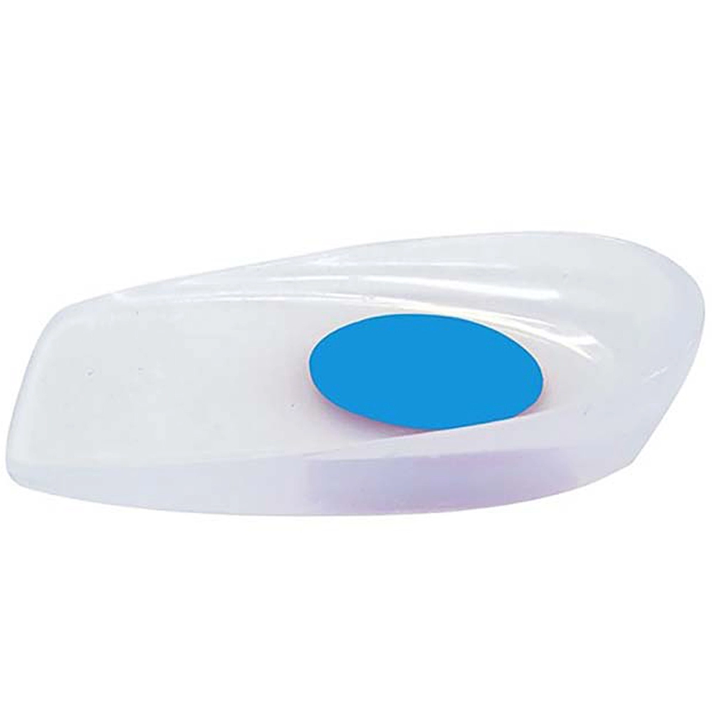 Calcanheira De Silicone Palmilha Calcanhar Ortopédica Gel Alivio Dor Fascite Plantar Esporão Calcaneo Ortho Pauher