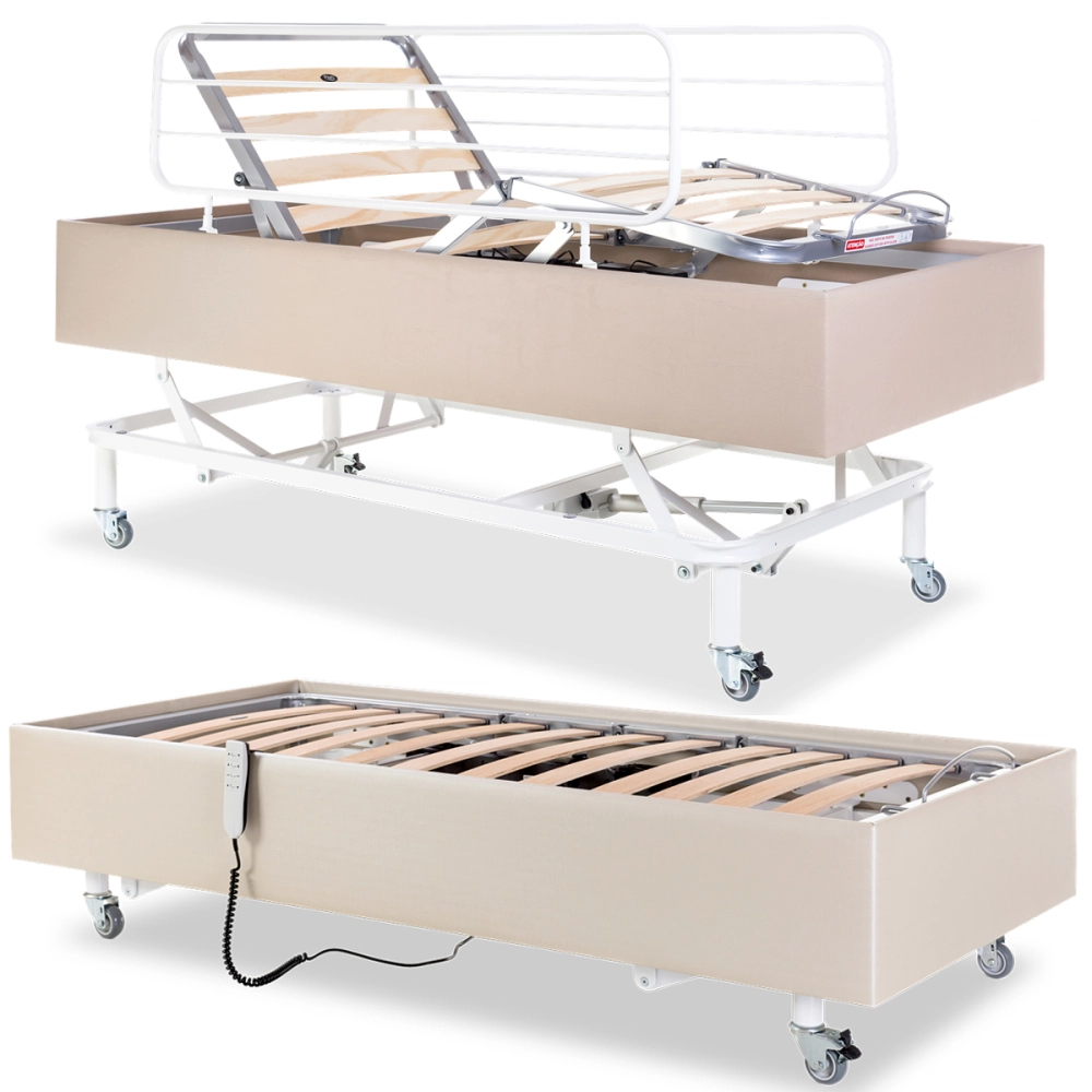 Cama Motorizada Eletrica com Elevação Articulada Resistente Controle Remoto 3 Movimentos sem Colchão Comfort Pilati