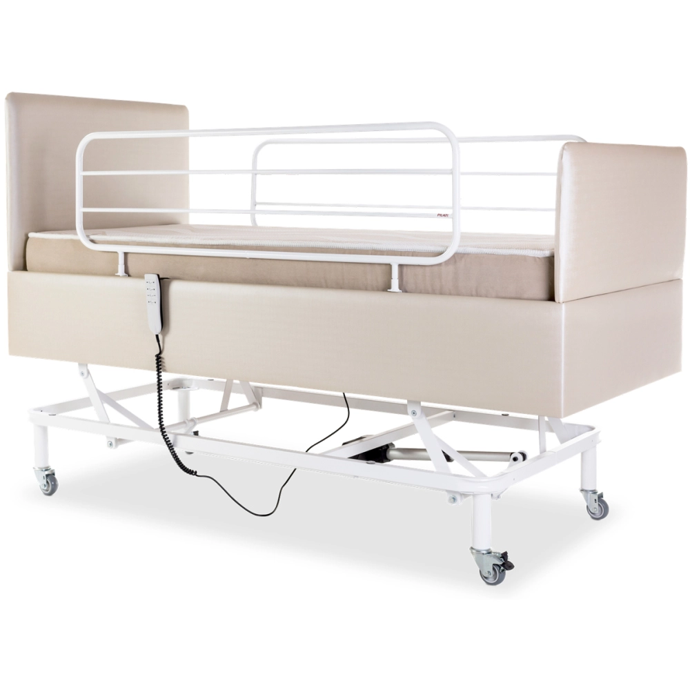 Cama Motorizada Eletrica com Elevação Articulada Resistente Controle Remoto 3 Movimentos sem Colchão Comfort Pilati