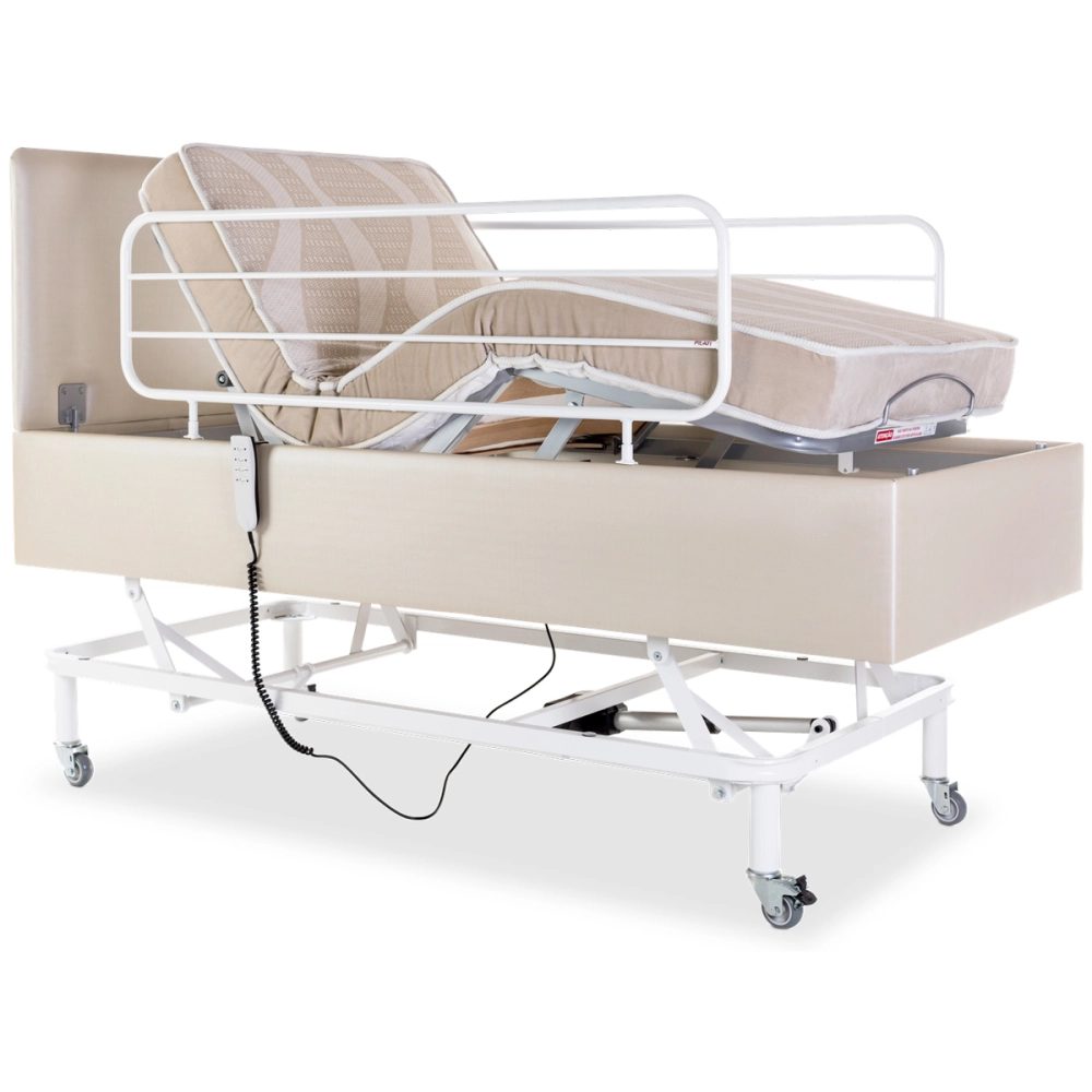 Cama Motorizada Eletrica com Elevação Articulada Resistente Controle Remoto 3 Movimentos sem Colchão Comfort Pilati