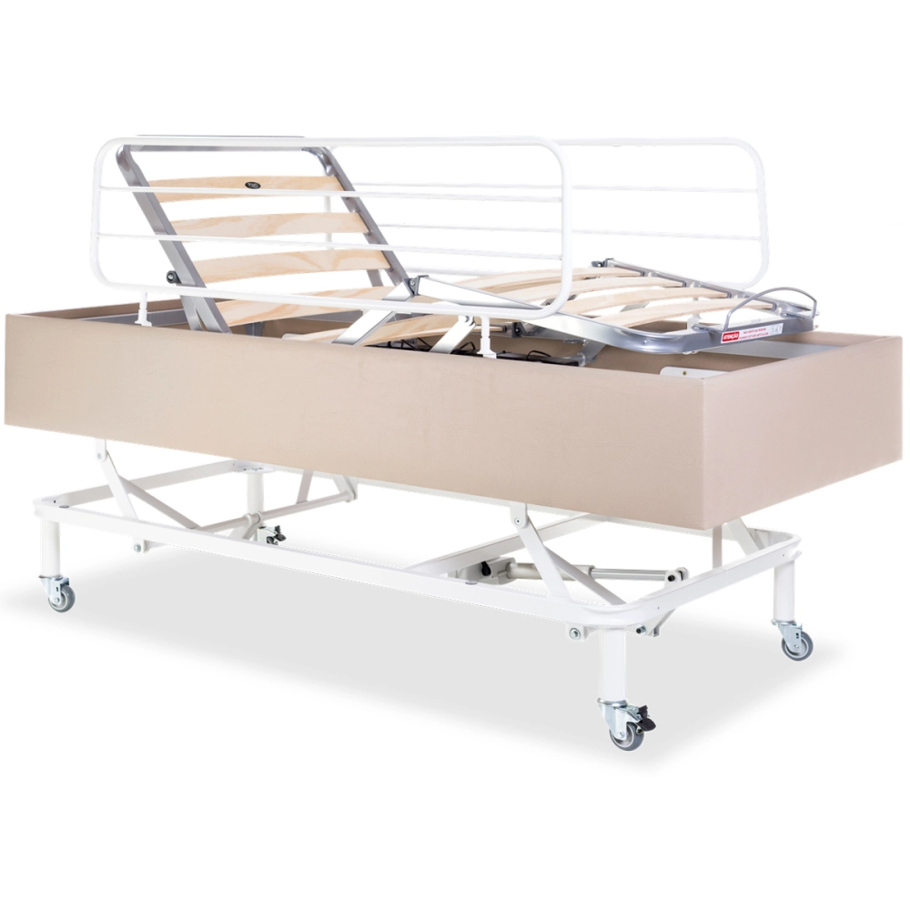 Cama Motorizada Eletrica com Elevação Articulada Resistente Controle Remoto 3 Movimentos sem Colchão Comfort Pilati