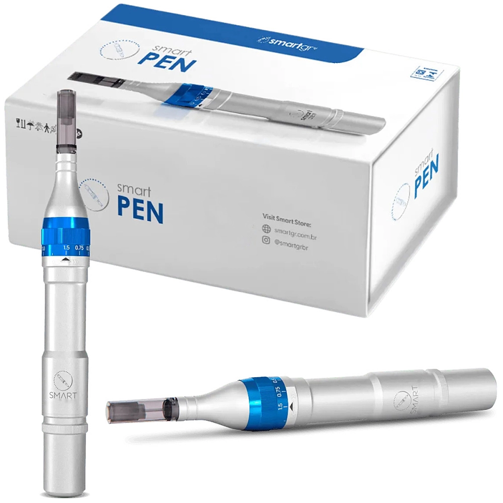 Caneta Eletrica de Microagulhamento Estetica Clinica Acessorios Smart Pen