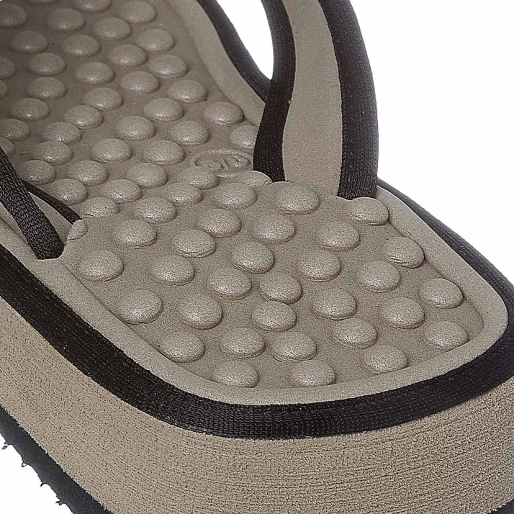 Chinelo de Dedo Anabela Classic Preto Mundo Flex