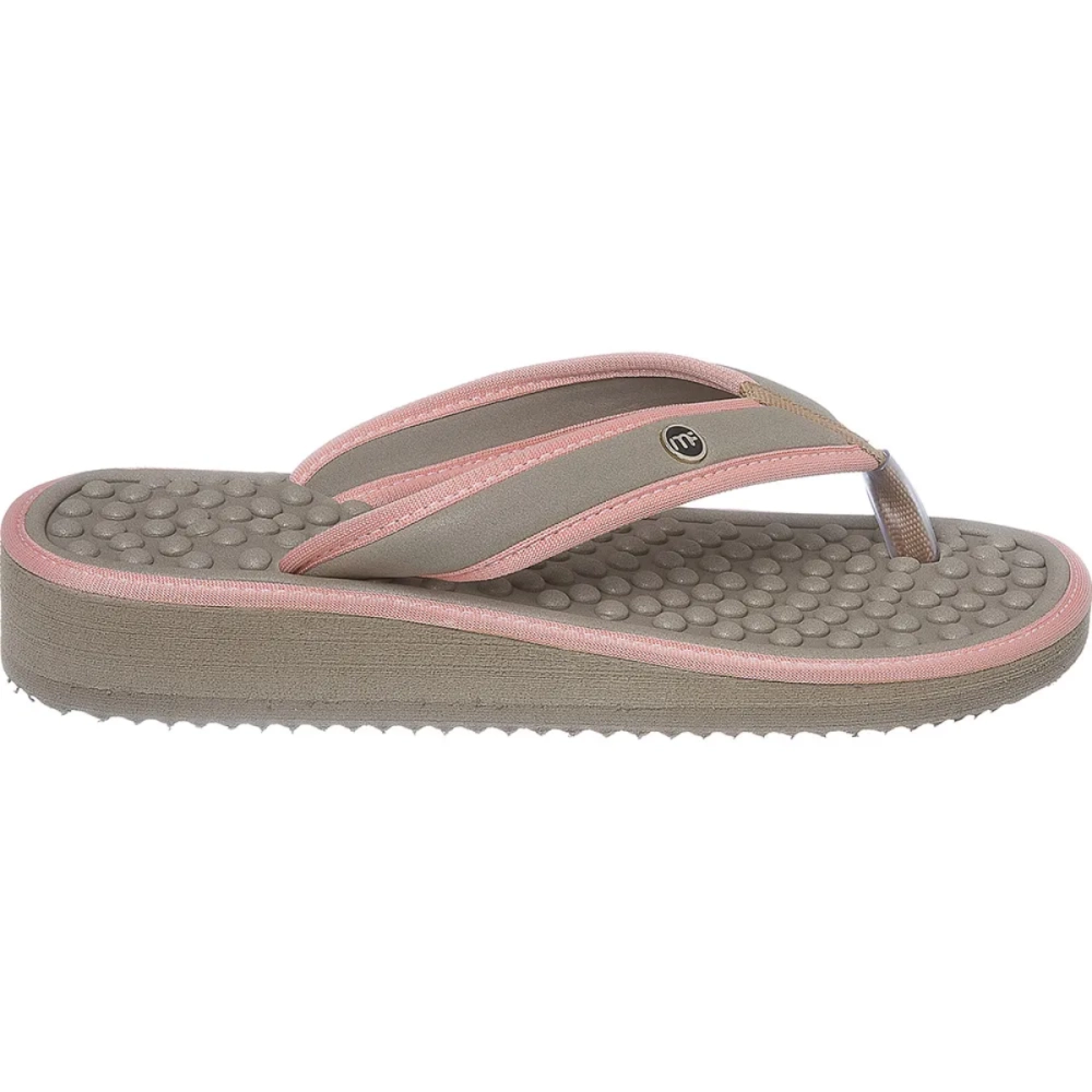 Chinelo de Dedo Anabela Classic Rose Mundo Flex