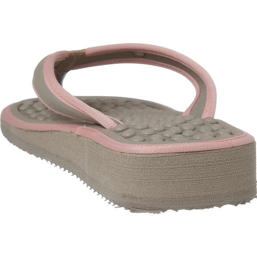 Chinelo de Dedo Anabela Classic Rose Mundo Flex