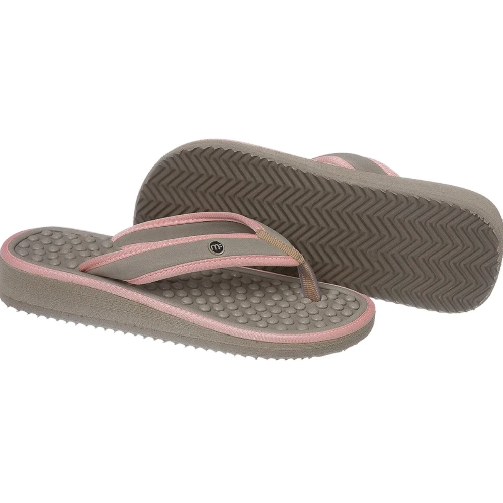 Chinelo de Dedo Anabela Classic Rose Mundo Flex