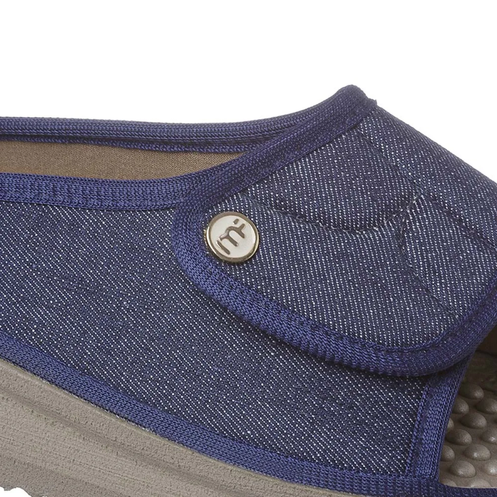 Chinelo Mule Slide Ajustável Mundo Flex