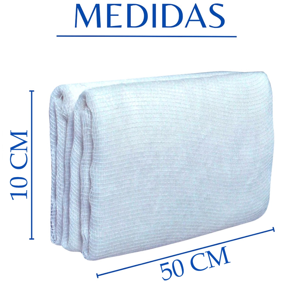 Compressa Para Curativo Gaze Cirúrgico Estéril Alta Absorção Polarfix