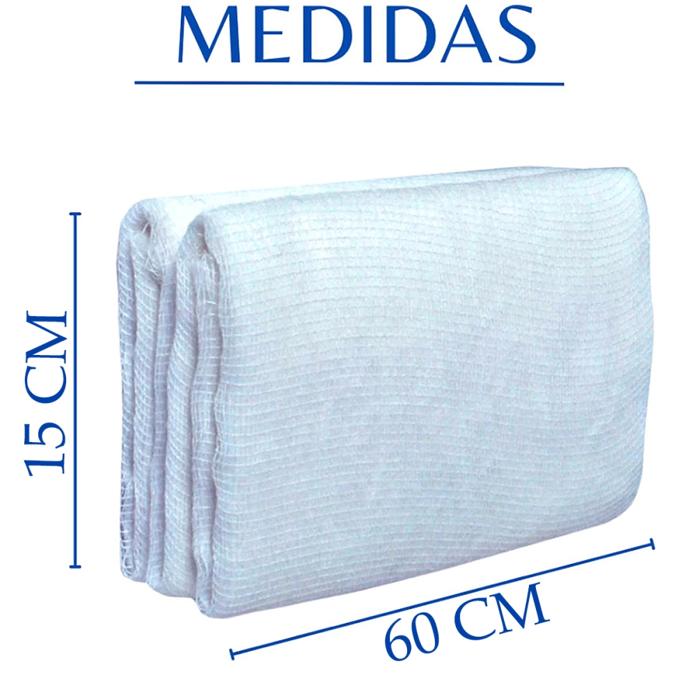 Compressa Para Curativo Gaze Cirúrgico Estéril Alta Absorção Polarfix