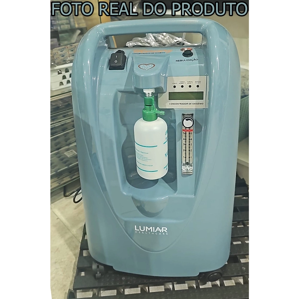 Concentrador de Oxigênio com Nebulização 5 Litros 110 V Mercury 5LPM Lumiar