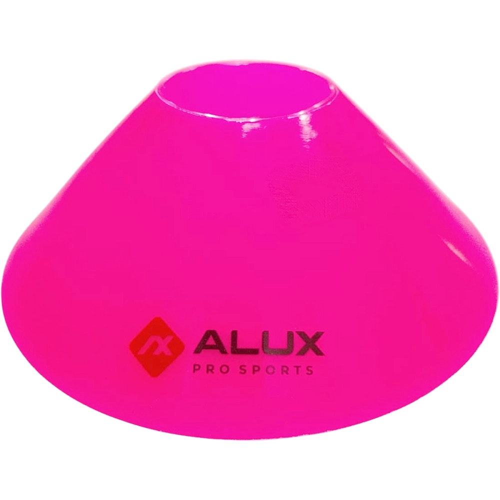 Cone Disco Tartaruga Chapéu Chines Demarcatório De Plástico Flexível Esportivo PVC Para Exercícios Atividades Físicas Treinamento Funcional ALUX Pro Sports