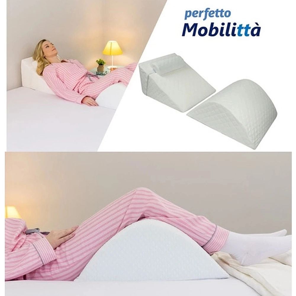 Conjunto Kit Almofadas Travesseiro Encosto Espuma Conforto Pós Operatório Cirúrgico Abdominoplastia Postura Perfetto 202213