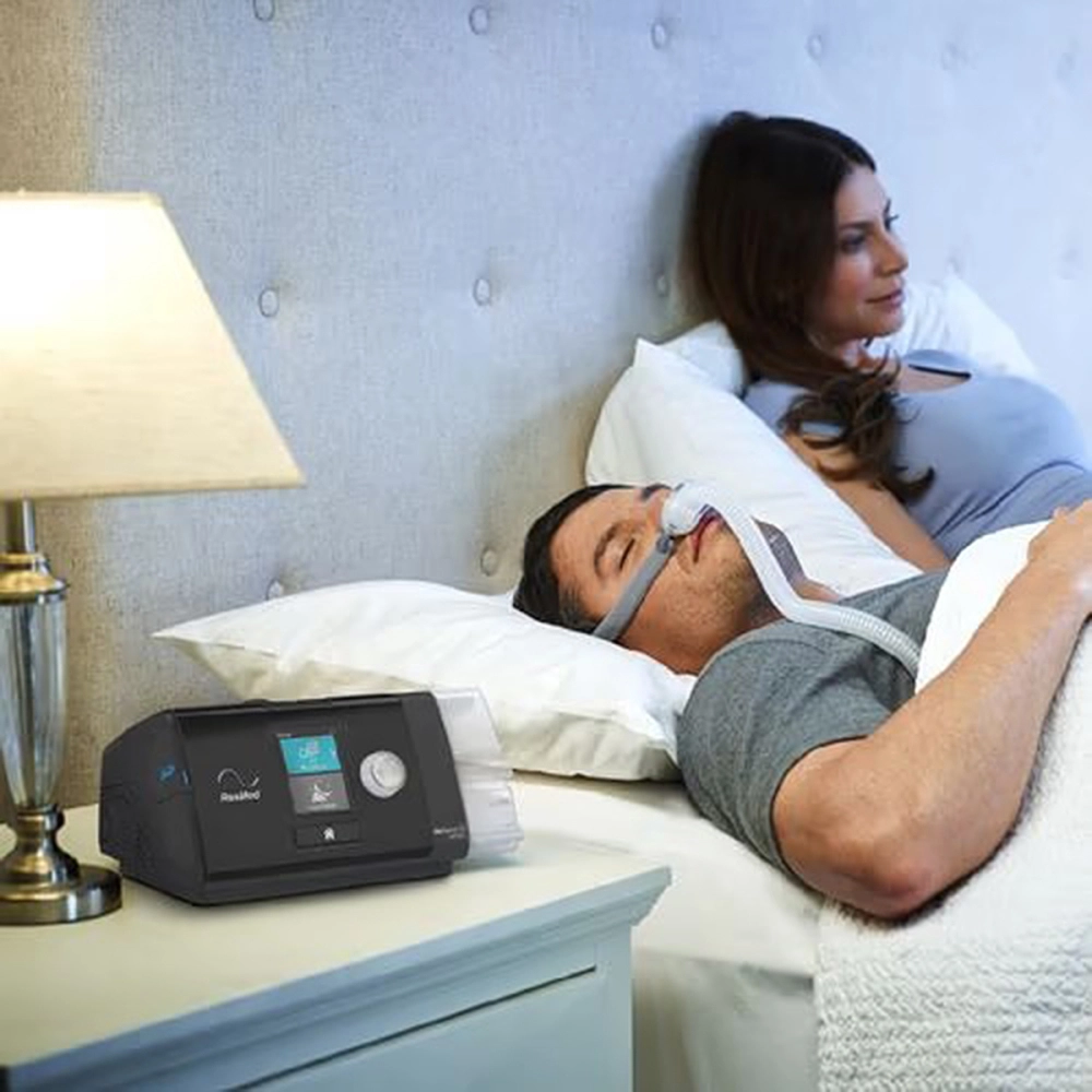 Cpap Airsense S10 Automatico Aparelho Com Umidificador Apneia Do Sono Prevençao Ronco Autoset Sem Mascara Nasal Resmed