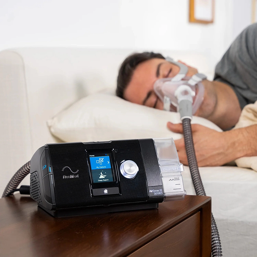 Cpap Airsense S10 Automatico Aparelho Com Umidificador Apneia Do Sono Prevençao Ronco Autoset Sem Mascara Nasal Resmed