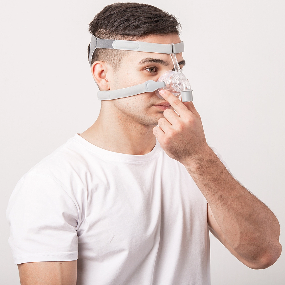 CPAP Automático Aparelho G3 A20 Com Umidificador E Wi-Fi  Apnéia Do Sono Prevenção Ronco BMC Com Mascara Nasal Ajustável Com 3 Tamanhos P M G 