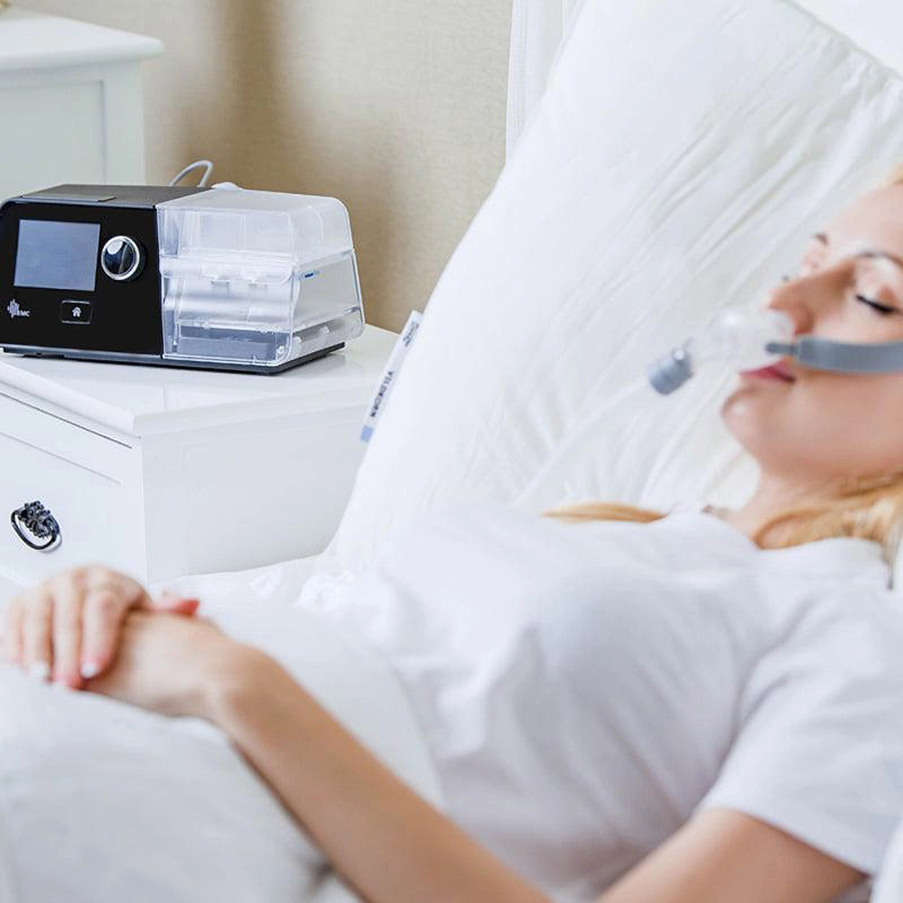 CPAP Automático Aparelho G3 A20 Com Umidificador E Wi-Fi  Apnéia Do Sono Prevenção Ronco BMC Com Mascara Nasal Ajustável Com 3 Tamanhos P M G 