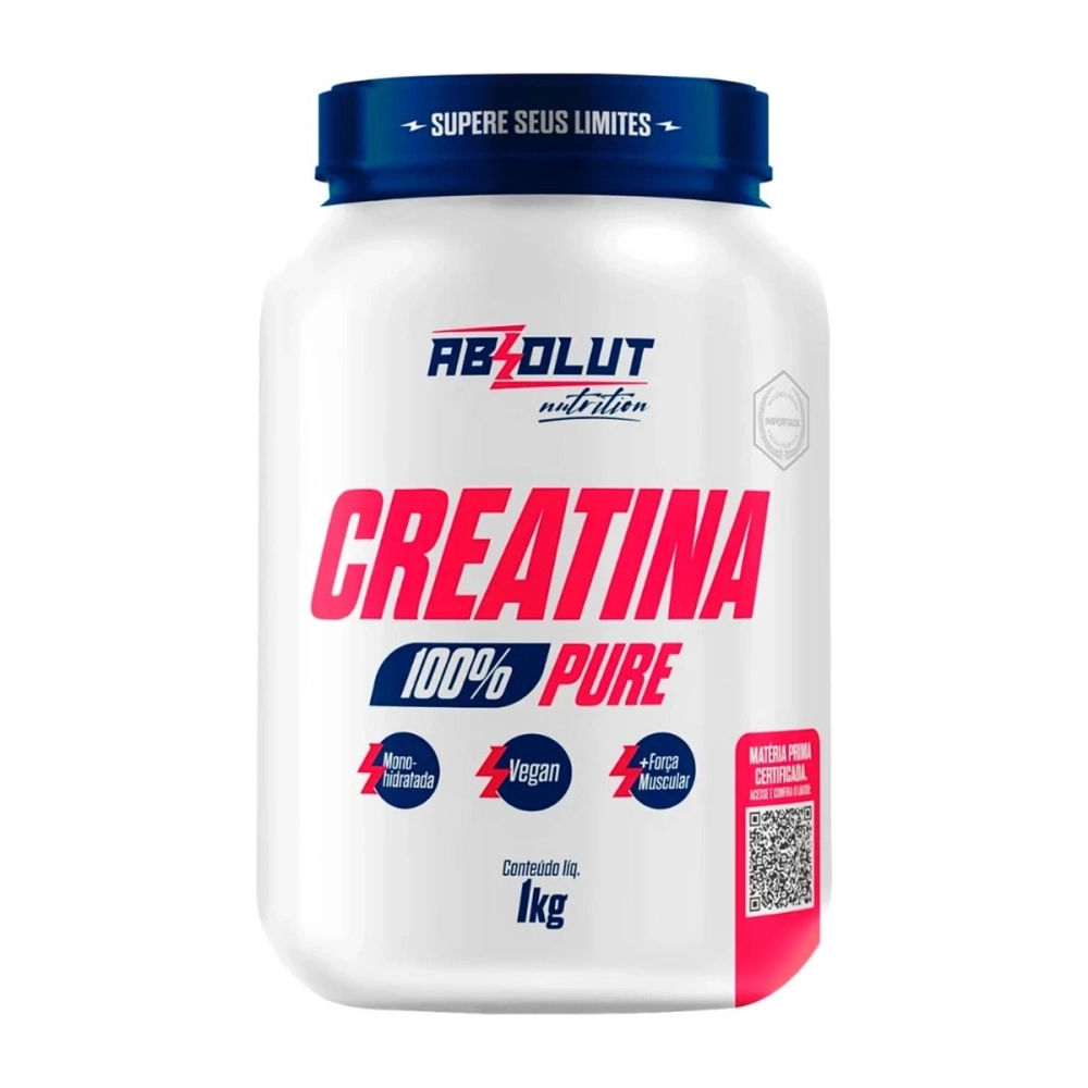 Creatina Monodesidratada 1 Kilo 100% Pura Absolut 