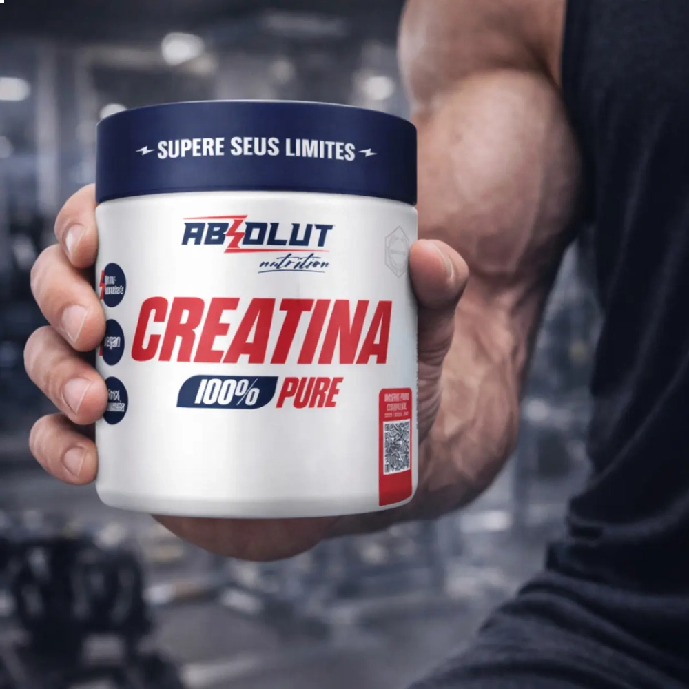 Creatina Monodesidratada 300G 100% Pura Absolut