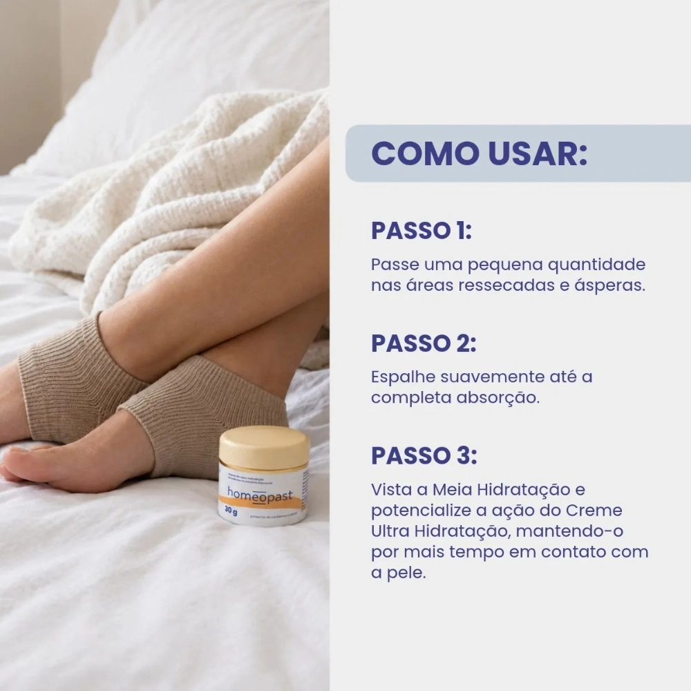 Creme Ultra Hidratante Homeopast 30g