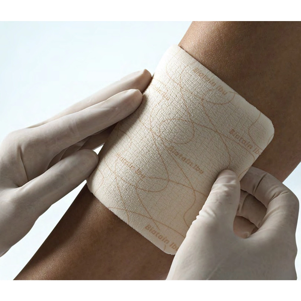 Curativo Estéril Espuma Não Aderente Com Prata Silver Soft Poliuretano Não Adesivo Hipoalérgica Antimicrobiana Absorção 