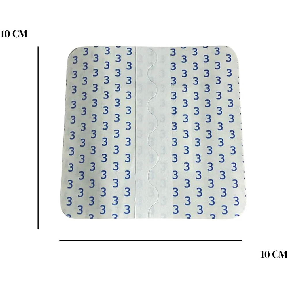 Curativo Filme De PU Poliuretano Espuma Absorvente Hipoalergênico M-TEC 10 x 10 cm Missner