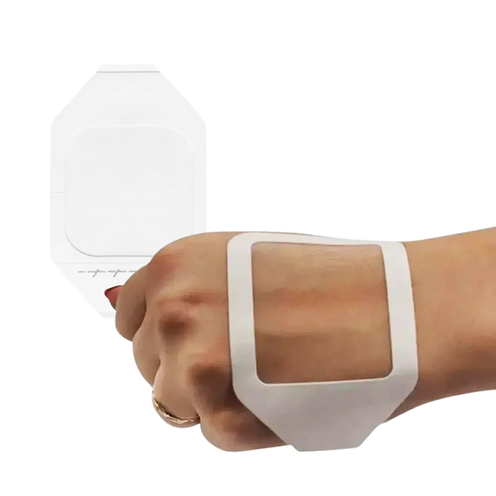 Curativo Placa Filme Adesivo Transparente Sem Fenestra Facil Remoçao Para Cateter Tatuagem Kangli Film 10 x 12 CM Vita Medical