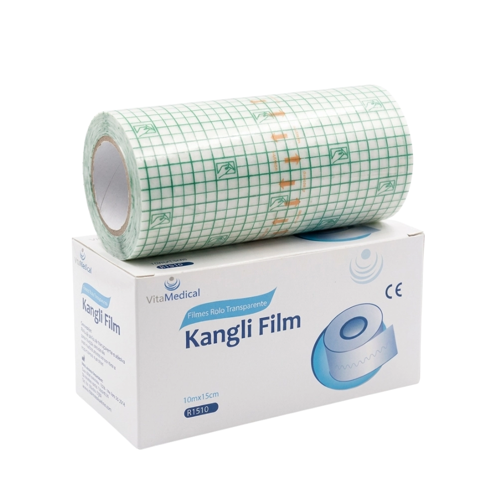 Curativo Rolo Filme Transparente 15x10 Impermeavel Vitamedical