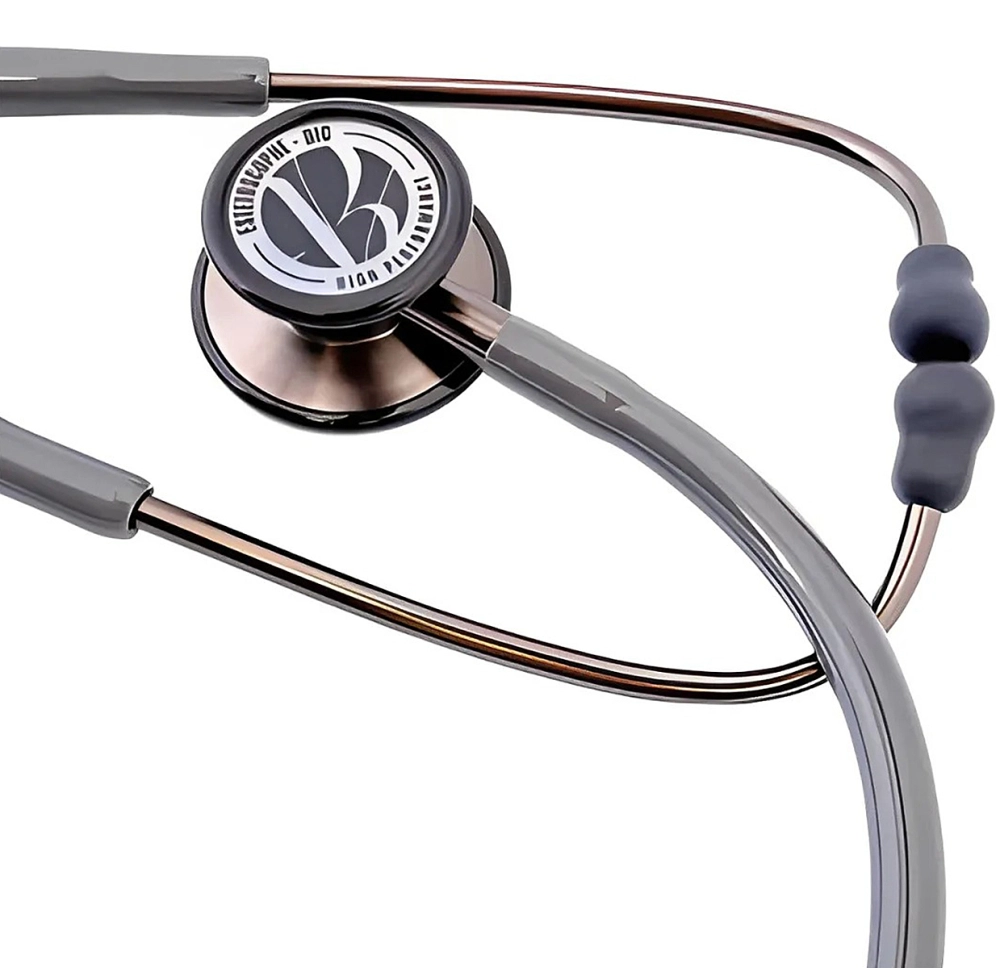 Estetoscópio Duplo Adulto Pediátrico Aço Inox BIC Eternity Diagnóstico Garantia 5 Anos