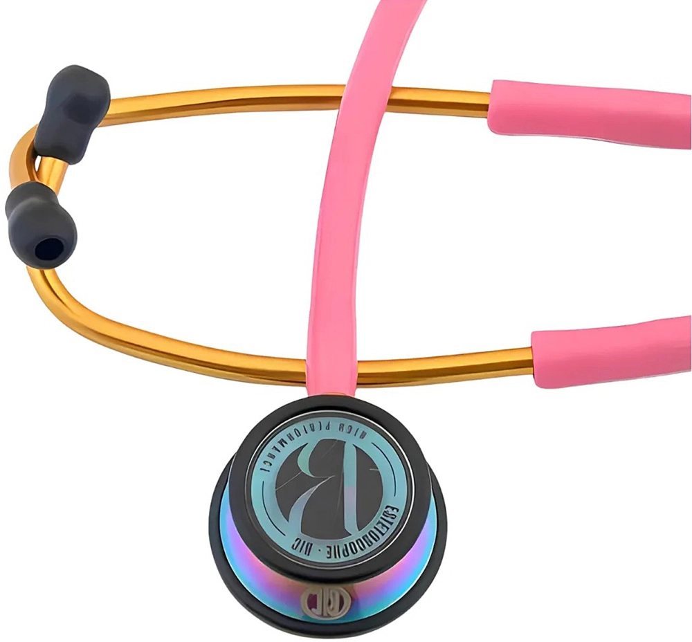 Estetoscópio Duplo Adulto Pediátrico Aço Inox BIC Eternity Diagnóstico Garantia 5 Anos