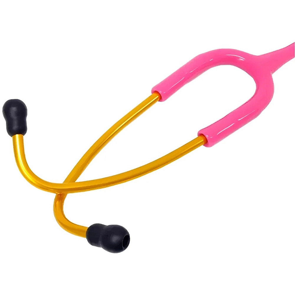 Estetoscópio Duplo Adulto Pediátrico Aço Inox BIC Eternity Diagnóstico Garantia 5 Anos