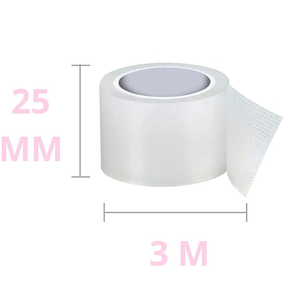 Fita Protetora Discreta Para Os Pes Calcanhar Transparente Respiravel Flexivel 25MM x 3M Missner