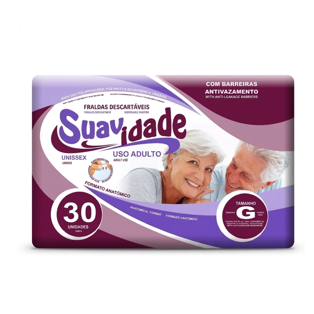 Fralda Geriatrica Suavidade