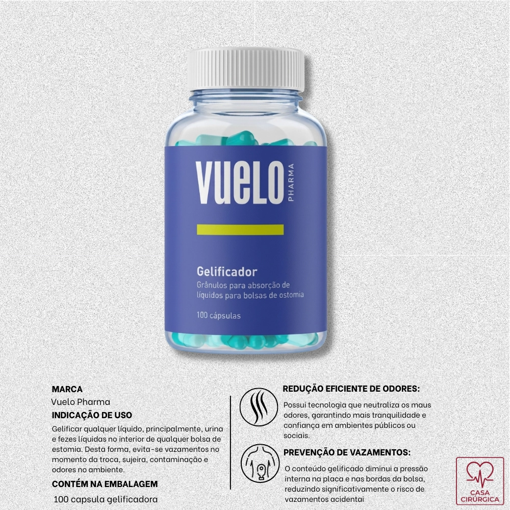 Gelificador Para Bolsas de Estomia Vuelo