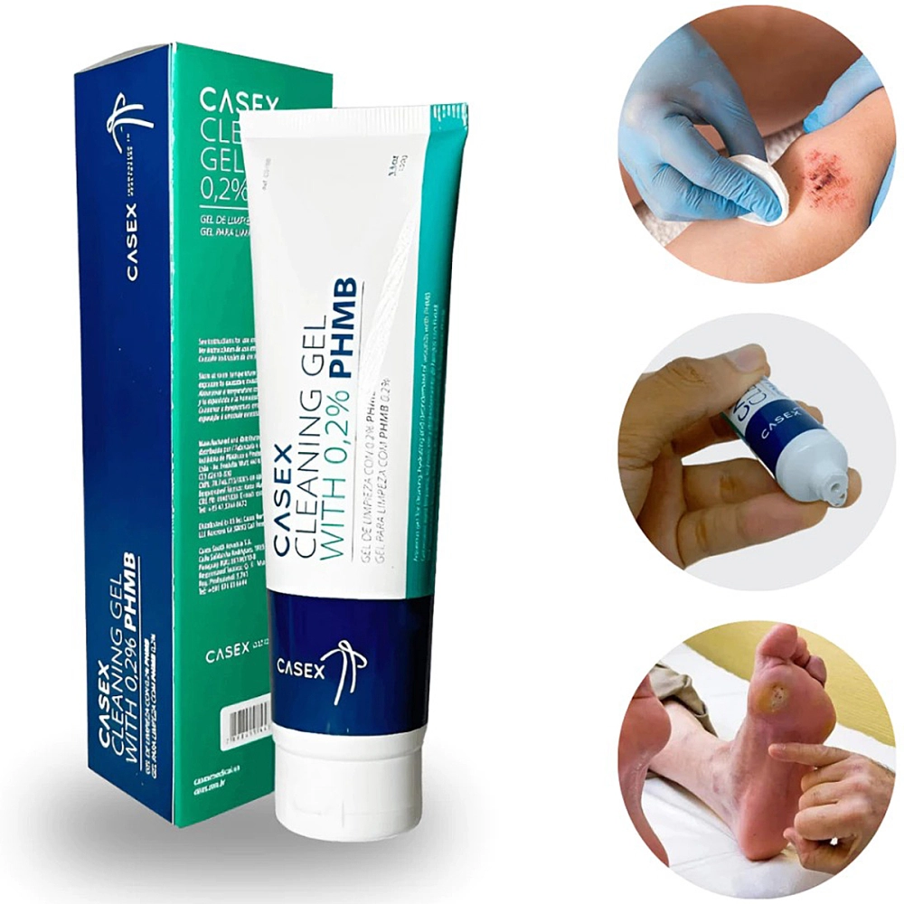 Hidrogel Pomada Hidratante Gel AllyGel Para Tratamento De Feridas Amorfo Curativo Com Alginato 85 Gramas Casex