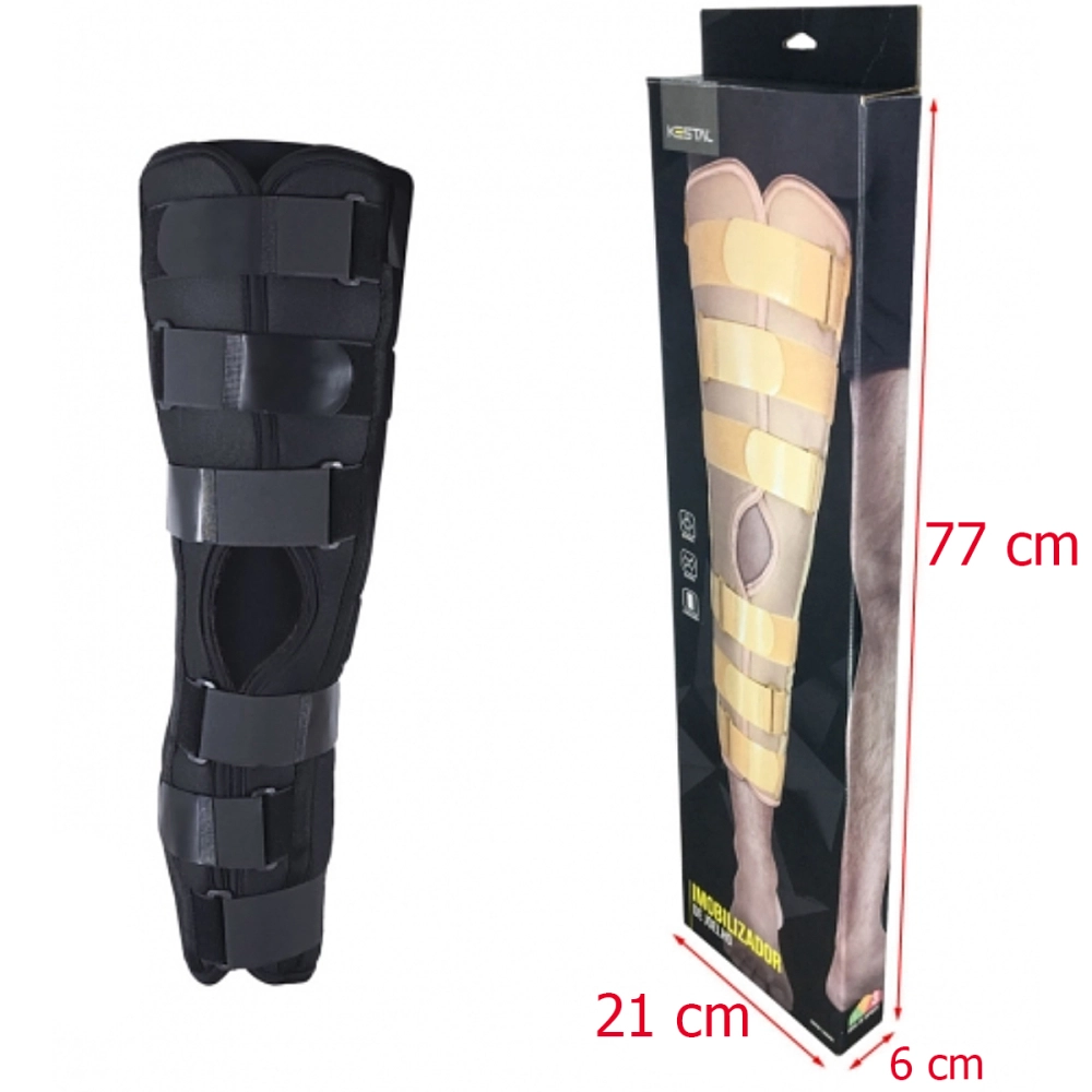 Imobilizador Estabilizador de Joelho Ajustavel Regulavel 50 cm KS0118 Kestal