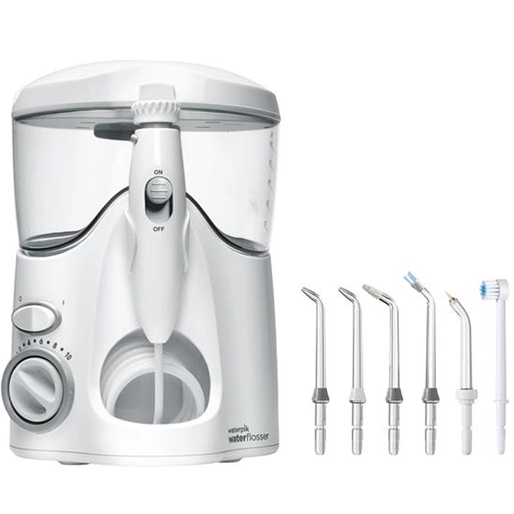 Irrigador Aparelho de Limpeza Higiene Bocal Oral Dental Elétrico Portátil USB 127V 600 ml Waterpik Ultra WP100B